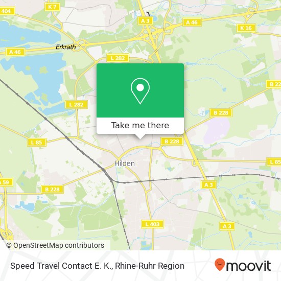 Speed Travel Contact E. K. map