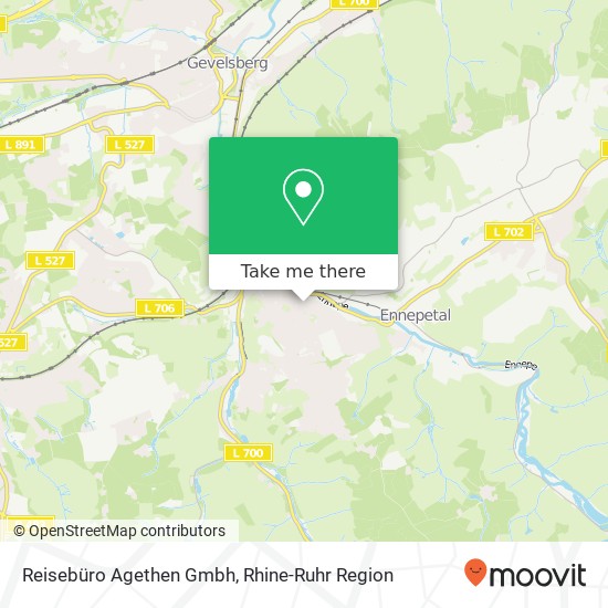 Reisebüro Agethen Gmbh map