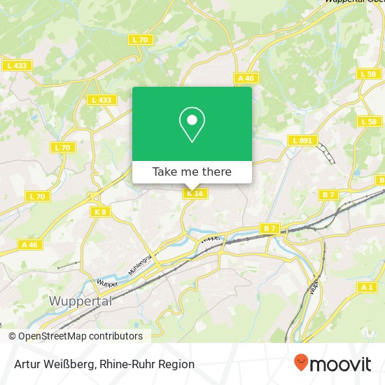 Artur Weißberg map