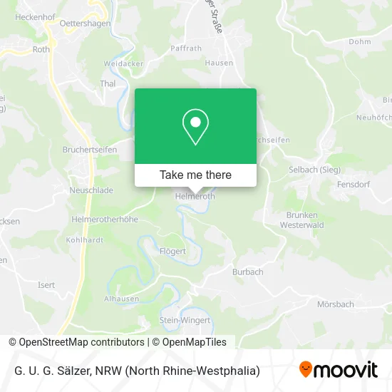 Карта G. U. G. Sälzer