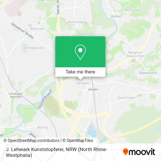Карта J. Lehwark Kunststopferei