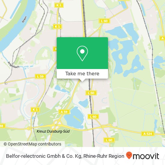 Belfor-relectronic Gmbh & Co. Kg map