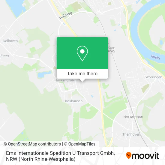 Карта Ems Internationale Spedition U Transport Gmbh