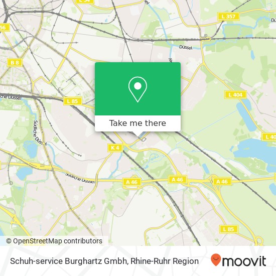 Schuh-service Burghartz Gmbh map
