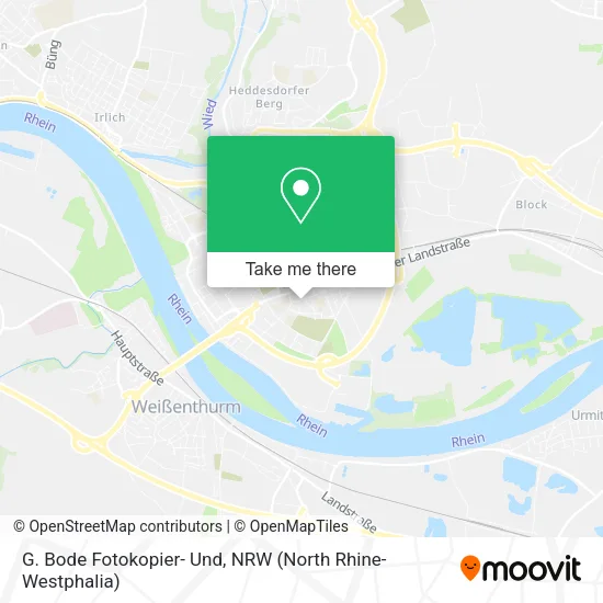 Карта G. Bode Fotokopier- Und