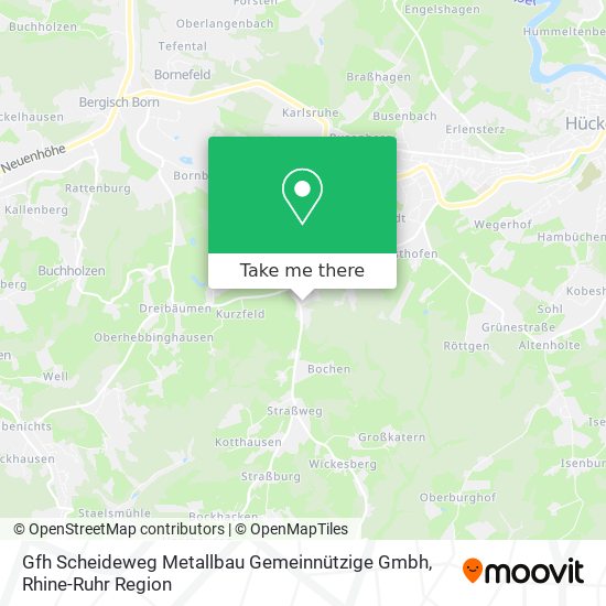 Gfh Scheideweg Metallbau Gemeinnützige Gmbh map