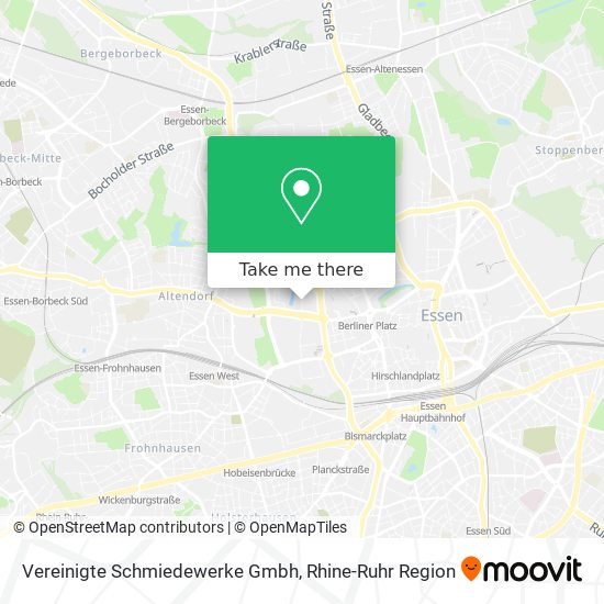 Vereinigte Schmiedewerke Gmbh map