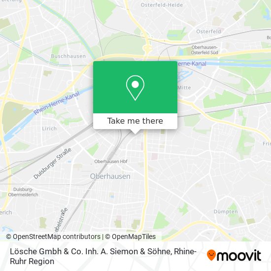 Lösche Gmbh & Co. Inh. A. Siemon & Söhne map