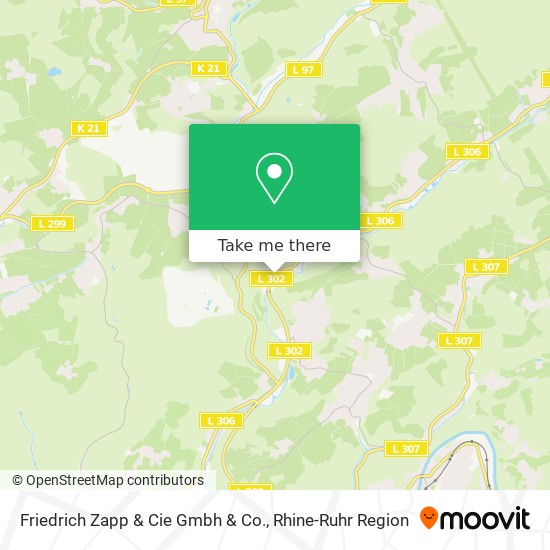 Friedrich Zapp & Cie Gmbh & Co. map