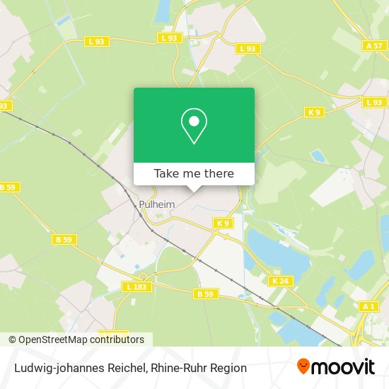 Карта Ludwig-johannes Reichel