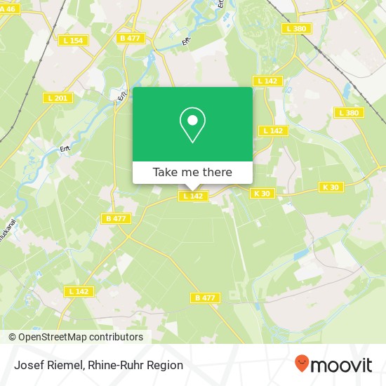 Josef Riemel map