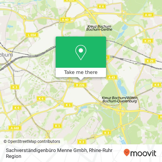 Sachverständigenbüro Menne Gmbh map