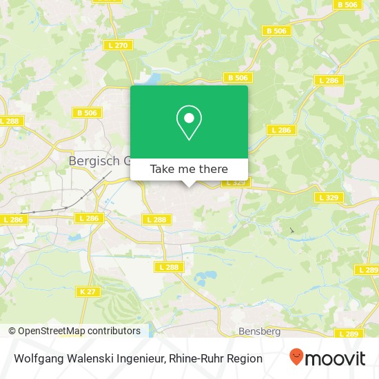 Карта Wolfgang Walenski Ingenieur