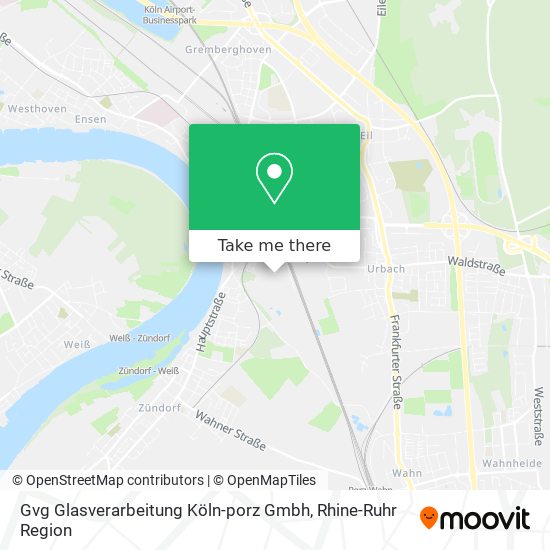 Gvg Glasverarbeitung Köln-porz Gmbh map