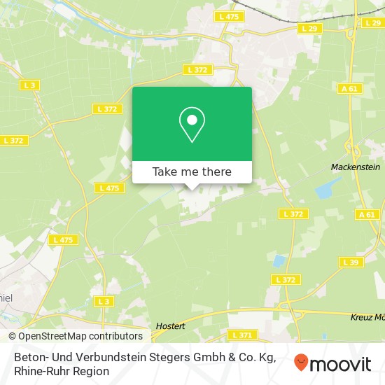 Beton- Und Verbundstein Stegers Gmbh & Co. Kg map