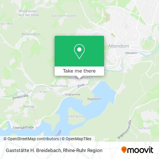 Gaststätte H. Breidebach map