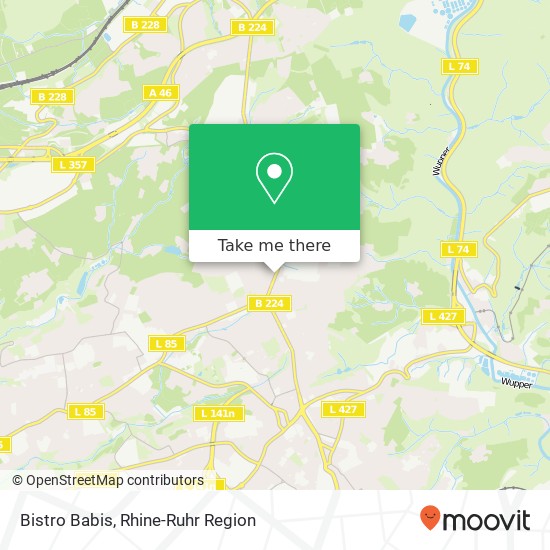 Bistro Babis map