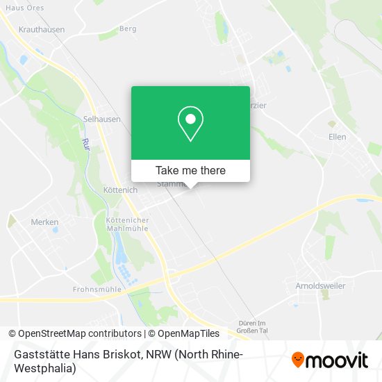 Gaststätte Hans Briskot map