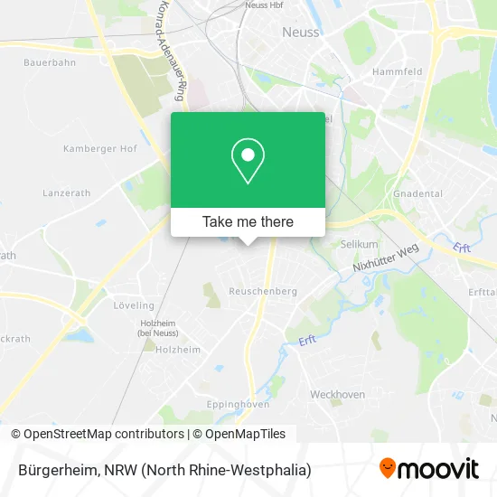 Карта Bürgerheim