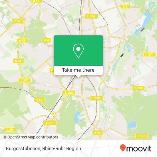 Bürgerstübchen map