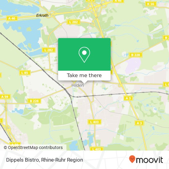 Dippels Bistro map