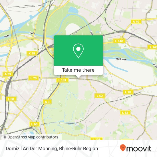 Domizil An Der Monning map