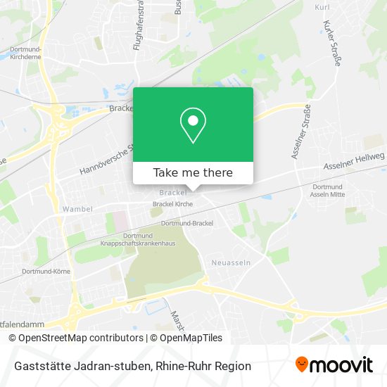 Gaststätte Jadran-stuben map