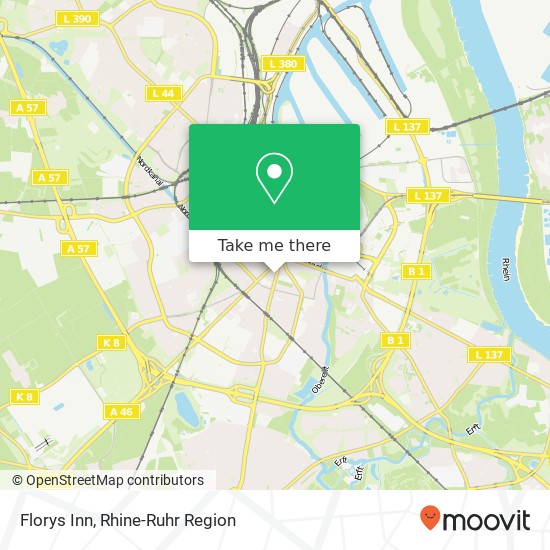 Florys Inn map