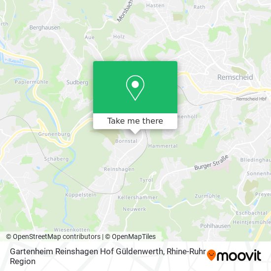 Gartenheim Reinshagen Hof Güldenwerth map