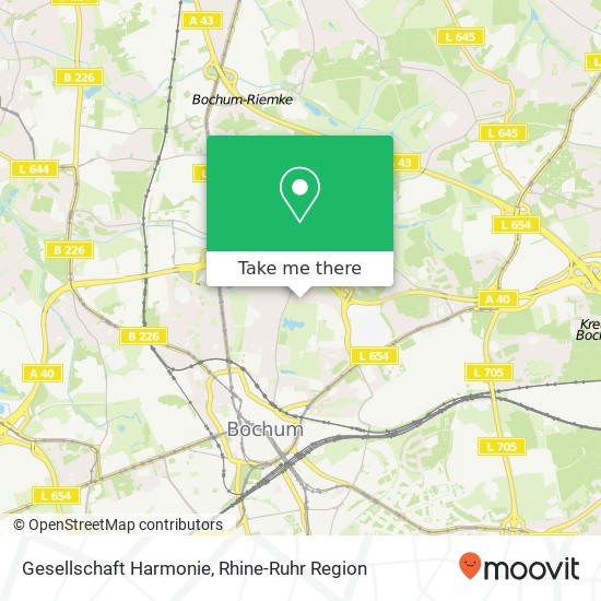 Gesellschaft Harmonie map