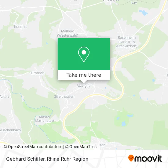 Карта Gebhard Schäfer