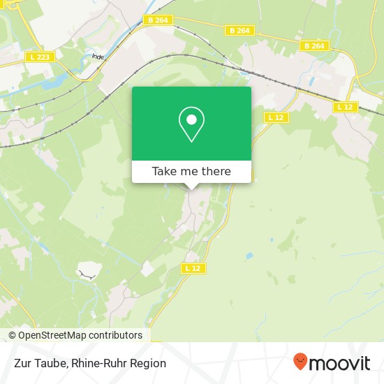 Zur Taube map