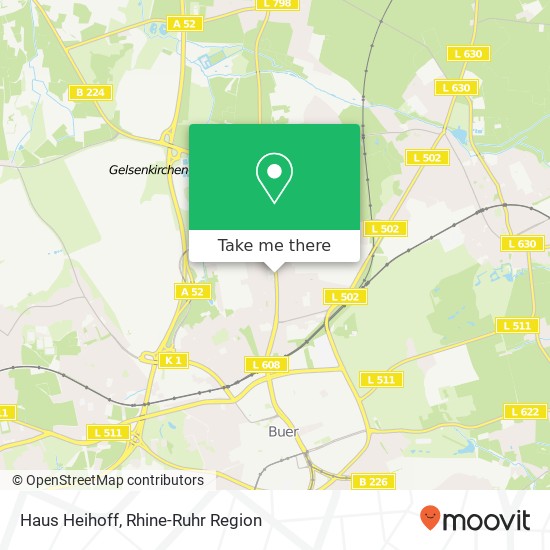 Haus Heihoff map