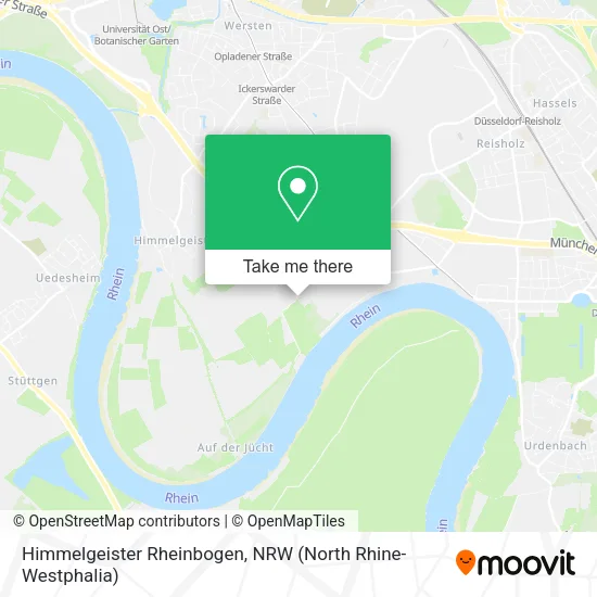 Карта Himmelgeister Rheinbogen