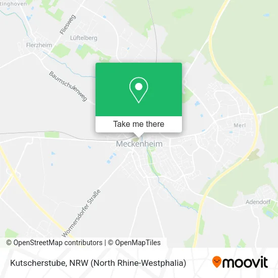 Карта Kutscherstube