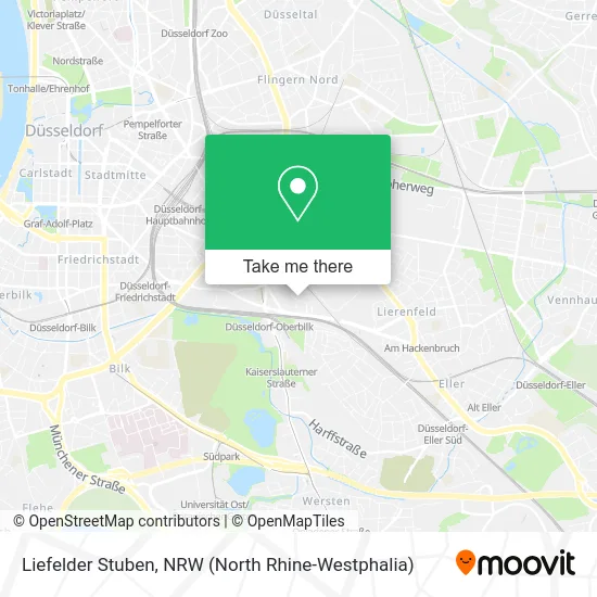 Liefelder Stuben map