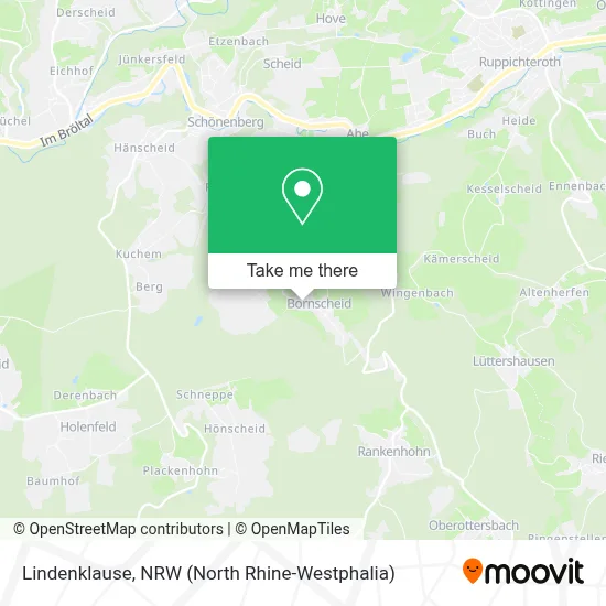 Lindenklause map
