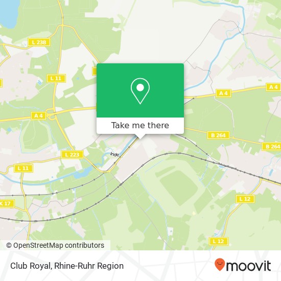 Club Royal map