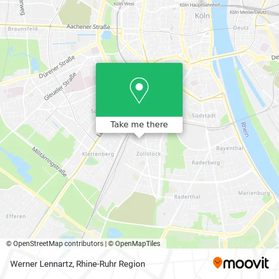 Карта Werner Lennartz