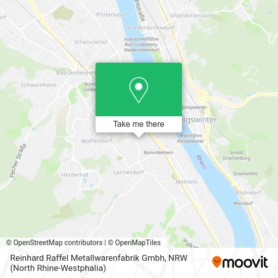 Reinhard Raffel Metallwarenfabrik Gmbh map