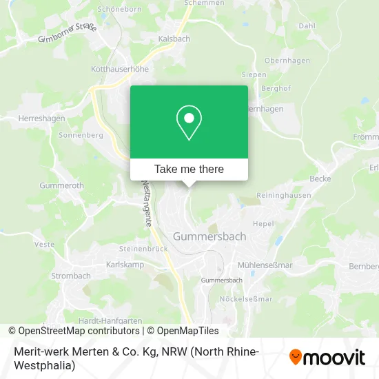 Merit-werk Merten & Co. Kg map