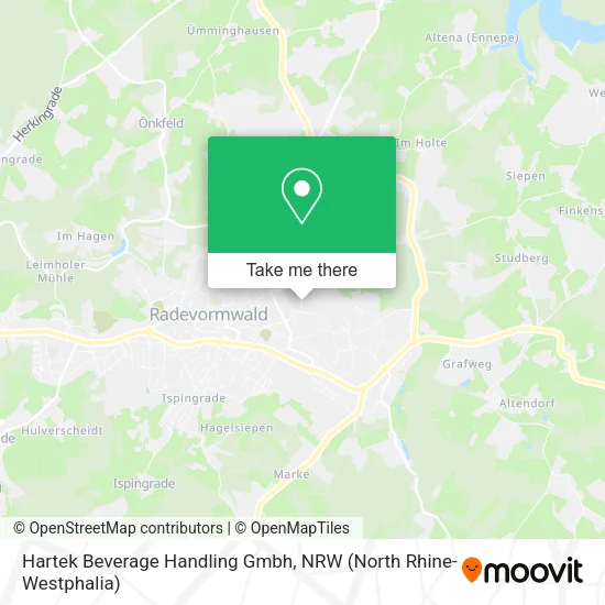 Карта Hartek Beverage Handling Gmbh