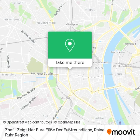 Zhef - Zeigt Her Eure Füße Der Fußfreundliche map