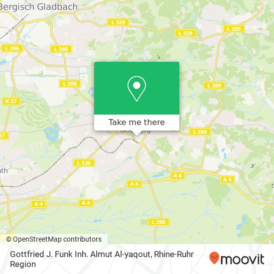 Gottfried J. Funk Inh. Almut Al-yaqout map