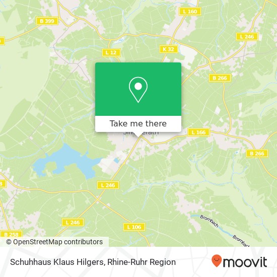 Schuhhaus Klaus Hilgers map