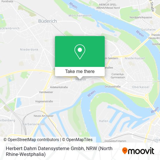 Карта Herbert Dahm Datensysteme Gmbh