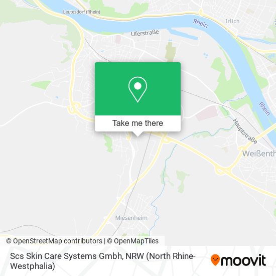 Scs Skin Care Systems Gmbh map