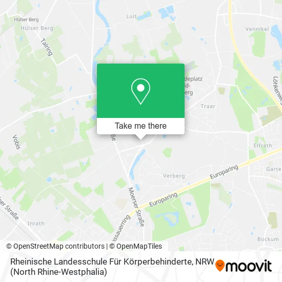 Карта Rheinische Landesschule Für Körperbehinderte