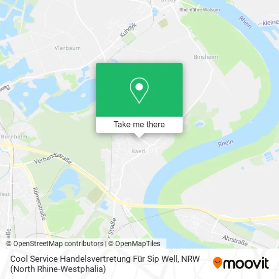 Карта Cool Service Handelsvertretung Für Sip Well