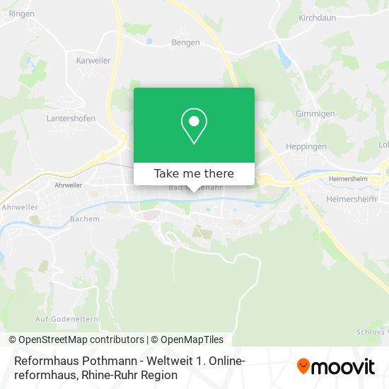 Reformhaus Pothmann - Weltweit 1. Online-reformhaus map